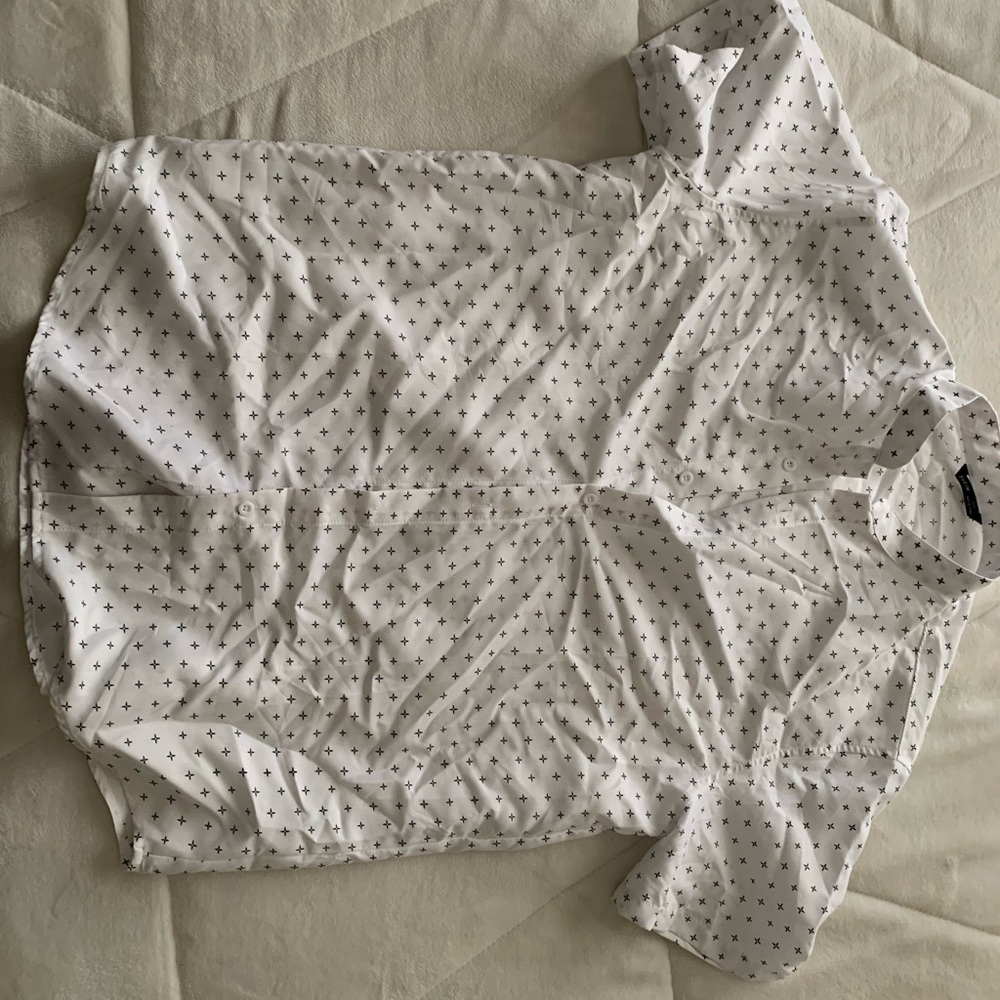 Mens button up short sleeve